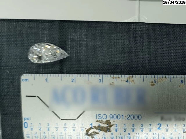 Diamante c/ massa de 2,02 ct