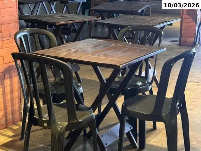 Jogos de mesa de madeira dobrável