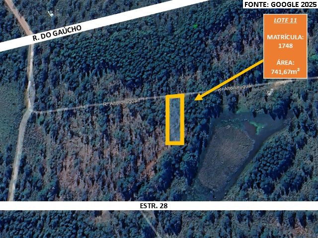 Terreno c/ 741,67m²